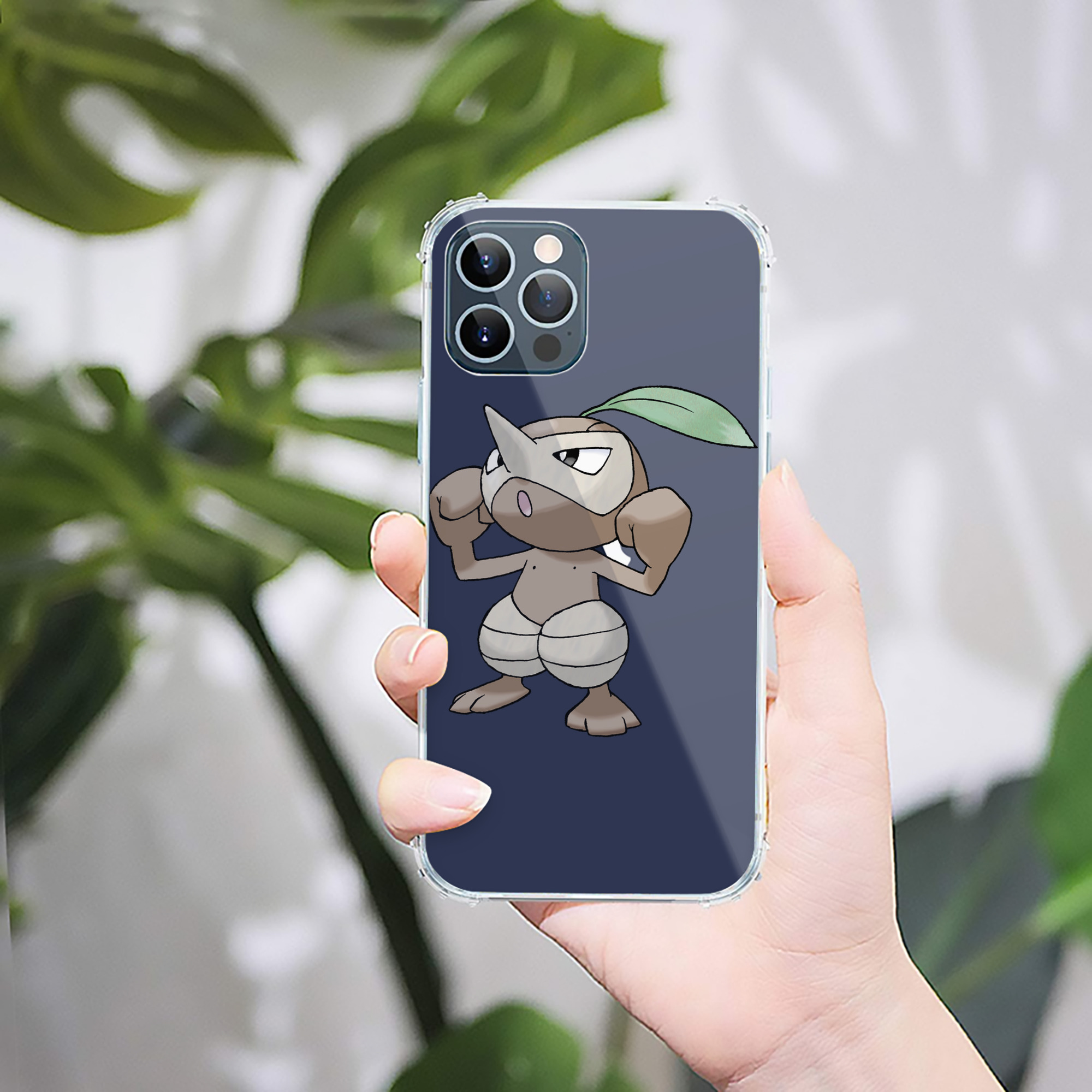 （画像用） ポケットモンスター Pokémon 【iPhone 12シリーズ対応】透明スマホケース（クリアソフトケース）